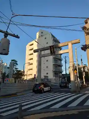 湯島天満宮の鳥居