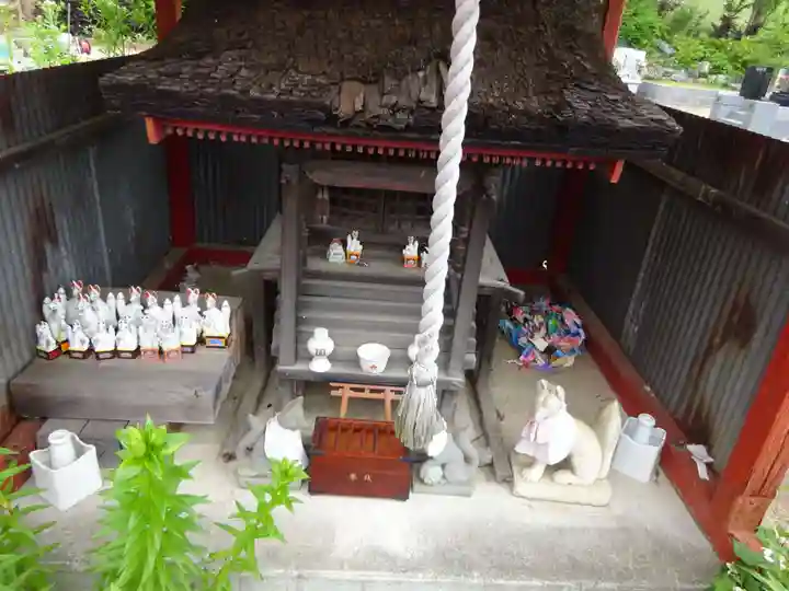 伊勢原 法泉寺の末社・摂社