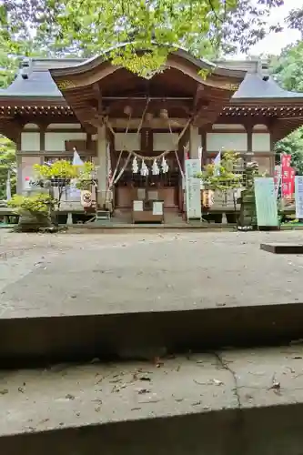 佐麻久嶺神社の庭園