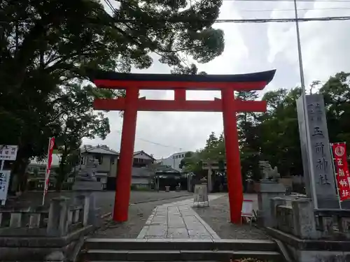 玉前神社の鳥居