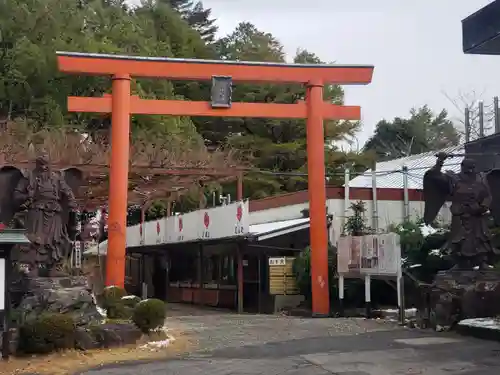 古井の天狗山の鳥居