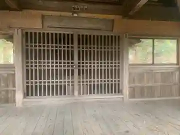 白駒神社の本殿・本堂