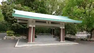 福岡縣護國神社の手水舎