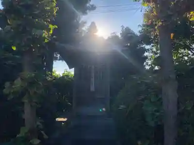 當不動堂の末社・摂社