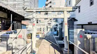 荻窪白山神社の鳥居