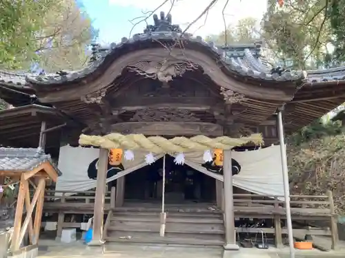 明見神社の本殿