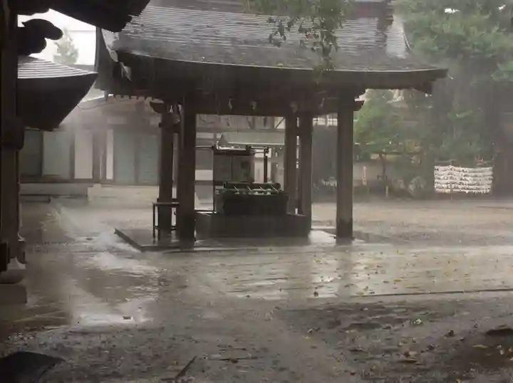 宇都宮二荒山神社の手水舎