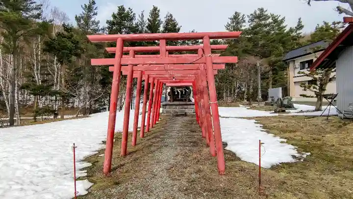中富良野神社の鳥居