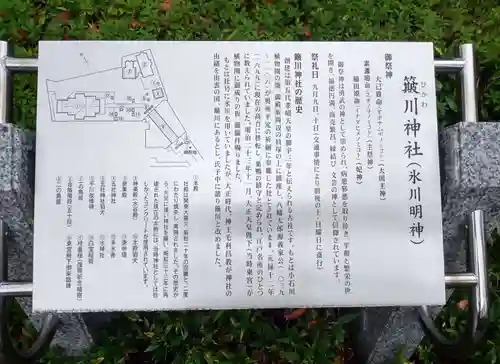 簸川神社の歴史