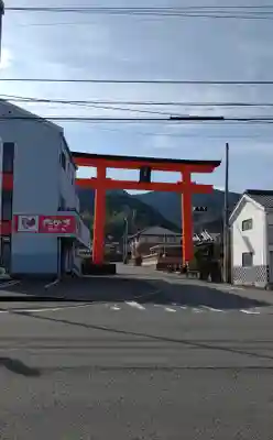 石鎚神社 口之宮 本社の鳥居