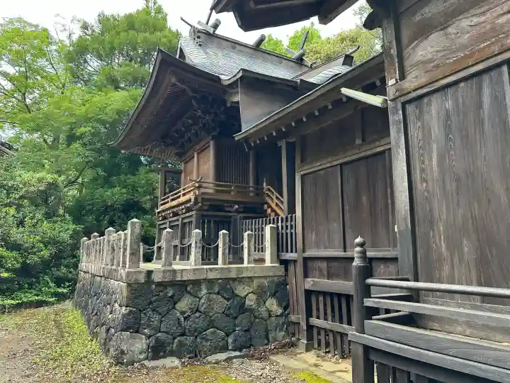 男坂神社の本殿・本堂