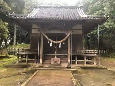 大虫神社の本殿・本堂