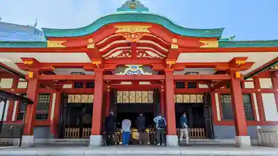 日枝神社の本殿・本堂
