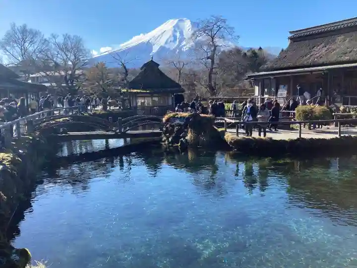 淺間神社(忍野八海)の景色