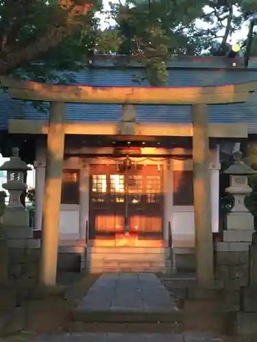 新堀日枝神社の本殿・本堂