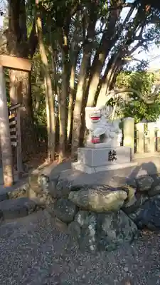 須原大社の狛犬