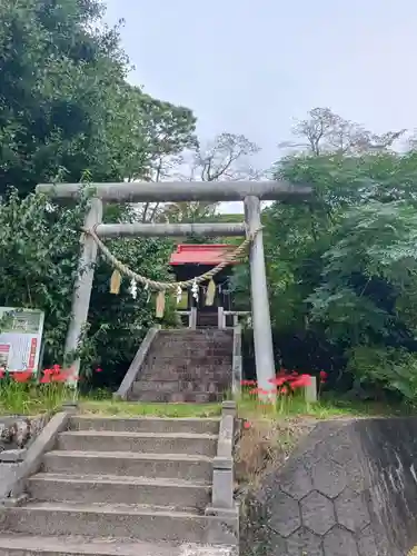 たばこ神社の鳥居