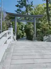 寒川神社の鳥居