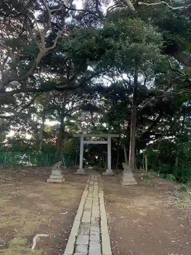 下諏訪神社の鳥居