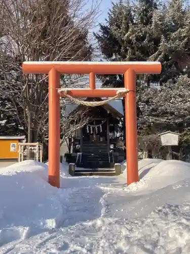 真駒内神社の鳥居