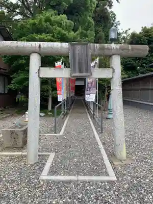 大歳神社の鳥居