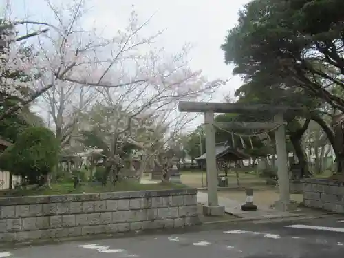 妙劍神社の鳥居