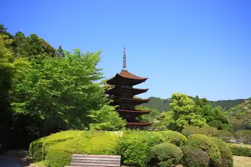 瑠璃光寺の塔