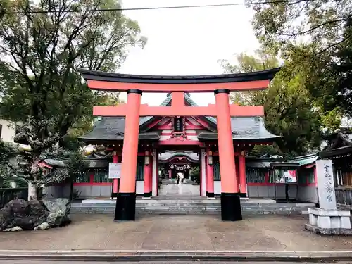 宮崎八幡宮の鳥居