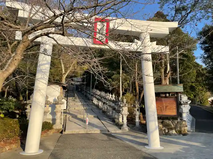 北山鹿島神社の鳥居