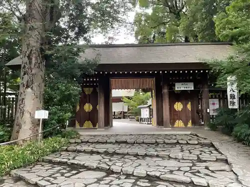 阿佐ヶ谷神明宮の山門・神門