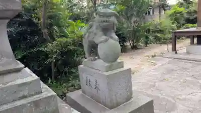 宮地嶽神社の狛犬