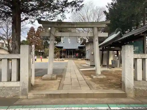 尉殿神社の鳥居