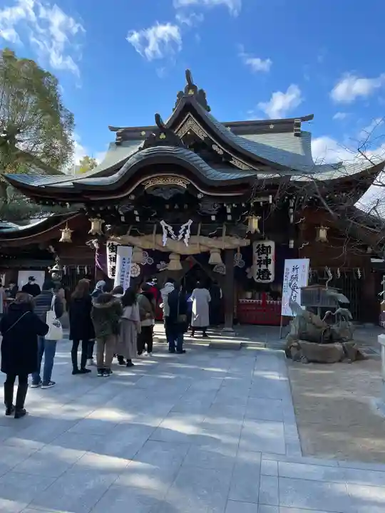 櫛田神社の本殿・本堂