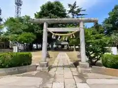 邑楽護国神社の鳥居