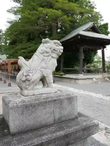 國魂神社の狛犬