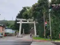 諏訪大社上社前宮の鳥居