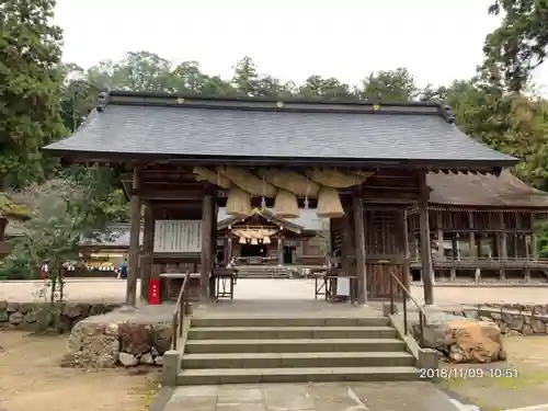 熊野大社の山門・神門