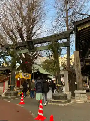 湯島天満宮の鳥居