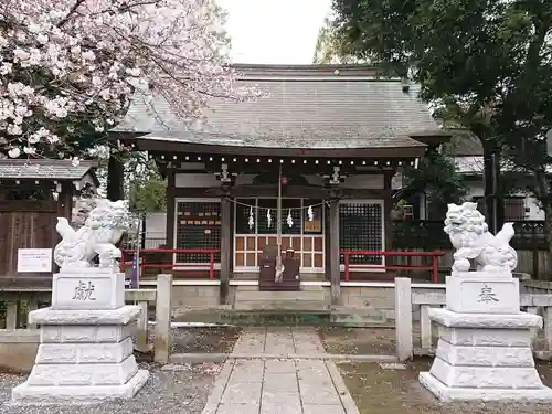 森野住吉神社の狛犬