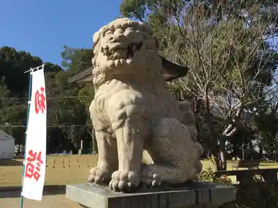 長崎縣護國神社の狛犬