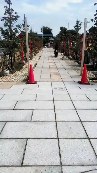水宮神社の庭園