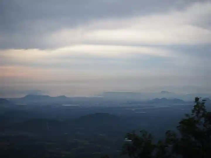 大川神社の景色
