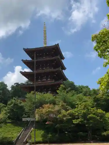 成相寺の塔