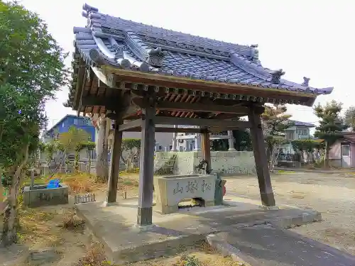 願力寺の手水舎