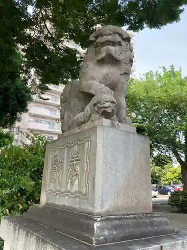 厚木神社の狛犬