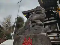 長津田王子神社の狛犬