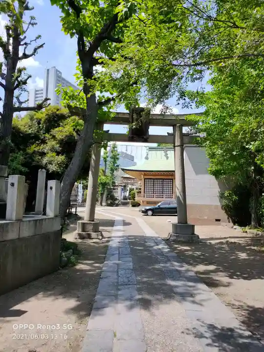 白鬚神社の鳥居