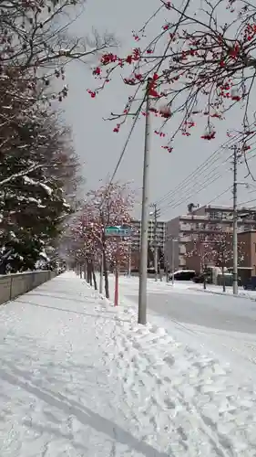 新琴似神社の周辺