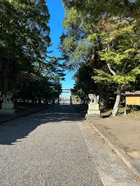 鶴谷八幡宮の景色
