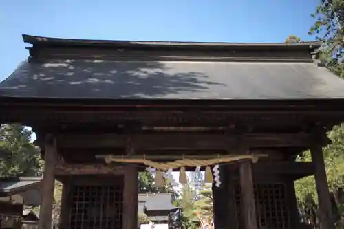 甲斐國一宮 浅間神社の山門・神門